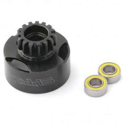HT 560214 Cloche 16 T ventil�e +roulements HI-SPEED  HOBBYTECH SYRACOM MODELISME VOITURE ESLETTES ROUEN