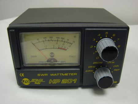 WATTMETRE HP 201 WATTMETER ZETAGI ZG SYRACOMM ESLETTES