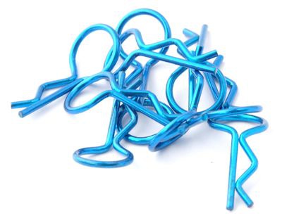 CLIPS DE CARROSSERIE 1-10 �me BLEU HT501381B HOBBYTECH SYRACOM MODELISME ESLETTES VISSERIE VOITURES