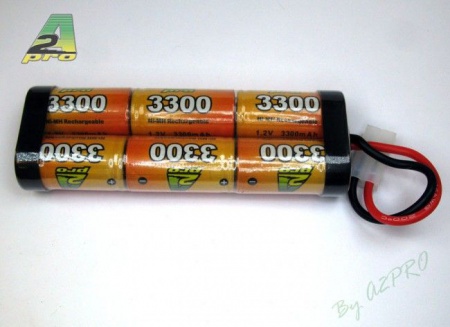 6332F PACK 7.2V AP 3300SC ACCUS BATTERIE SYRACOM MODELISME ESLETTES