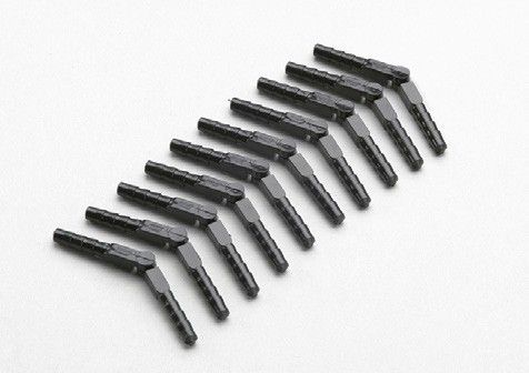 CHARNIERE RONDE EN NYLON NOIRE GFORCE GF-2152-001 SYRACOM MODELISME ESLETTES ROUEN AVION VOITURE BATEAU QUADRICOPTERE DRONE FPV