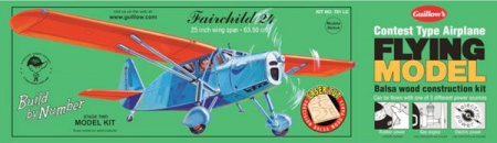 FAIRCHILD 24 MAQUETTE BOIS BALSA AVION A CONSTRUIRE S0280701