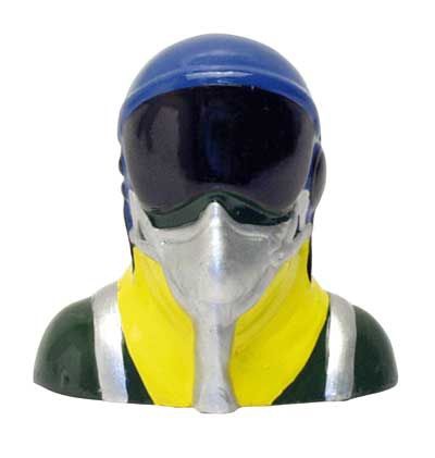 PILOTE JET CASQUE AVION RADIOCOMMANDE 40 MM PA5 SYRACOM MODELISME ESLETTES ROUEN