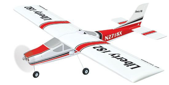 LIBERTY 182 EP ARF AVION RADIOCOMMANDE ROUGE BLANC Z5837