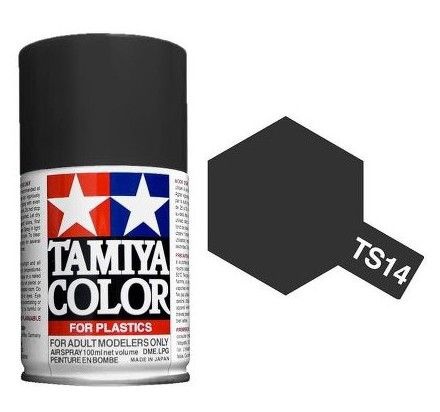 PEINTURE PLASTIQUE TAMIYA  850014  MAQUETTE TS14 NOIR  BRILLANT  SYRACOM MODELISME ESLETTES ROUEN NORMANDIE