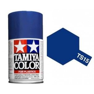 PEINTURE PLASTIQUE TAMIYA  850015  MAQUETTE TS15 BLEU  BRILLANT  SYRACOM MODELISME ESLETTES ROUEN NORMANDIE