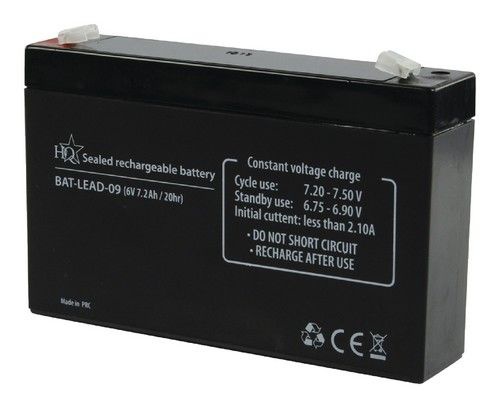 BATTERIE AU PLOMB 6VOLT 7200 mAh syracom modelisme eslettes bateau 