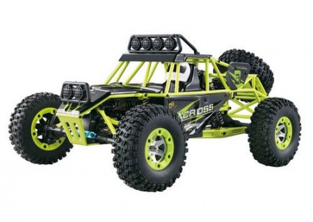 voiture radiocommandée électrique nouveauté Noel 2016 2017 BULLY CROSS 4X4 JAUNE VERT  112 ème syracom modélisme eslettes RC711R