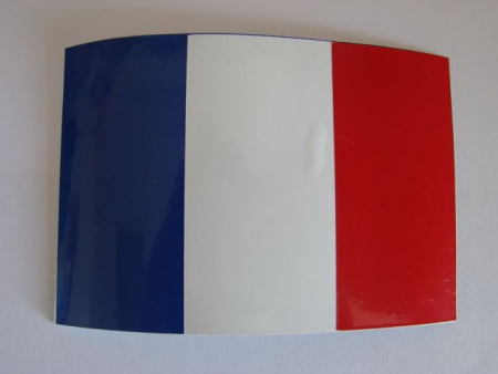 STICKER DRAPEAU FRANCAIS AUTOCOLLANT BLEU BLANC ROUGE