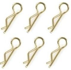 CLIPS DE CARROSSERIE OR  GF-0410-020 VOITURE 1 8�me SYRACOM MODELISME ESLETTES ROUEN NORMANDIE