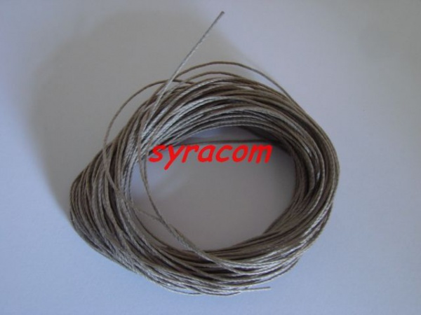 ficelle de gr�ement � 0.8 b�teau cordonnet  �cru COREL C-282  syracom modelisme accastillage
