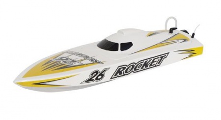 ROCKET BL BATEAU RADIOCOMMANDE BLANC 218651 SYRACOM MODELISME ESLETTES ROUEN NORMANDIE 