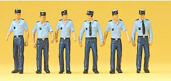 POLICIER FRANCAIS PREISER MAQUETTE FIGURINE 10341 SYRACOM MODELISME ESLETTES ROUEN NORMANDIE