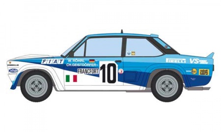 FIAT 131 ABARTH RALLY I3662 ITALERI VOITURE MAQUETTE A COLLER SYRACOM MODELISME ESLETTES ROUEN NORMANDIE DIEPPE LE HAVRE