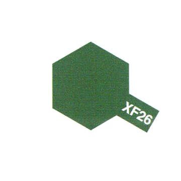 XF26 DEEP GREEN VERT FONCE MAT PEINTURE TAMIYA MAQUETTE SYRACOM MODELISME ESLETTES ROUEN NORMANDIE BATEAUX VOITURES AVIONS