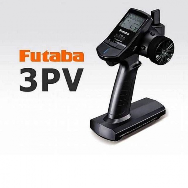 radiocommande futaba 3PV  R203GF VOITURE RADIOCOMMANDEE SYRACOM MODELISME ESLETTES ROUEN NORMANDIE