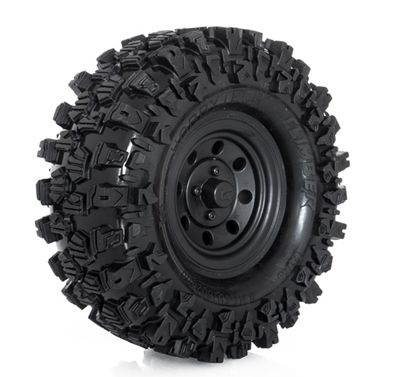 PNEUS ROUE CRAWLER NOIRE CLIMBER SU1802001 VOITURE RADIOCOMMANDEE SYRACOM MODELISME ROUEN SEINE MARITIME 