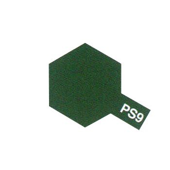 PEINTURE TAMIYA PS9 VERT  86009 BOMBE CAROSSERIE POLYCARBONATE SYRACOM MODELISME ESLETTES ROUEN NORMANDIE