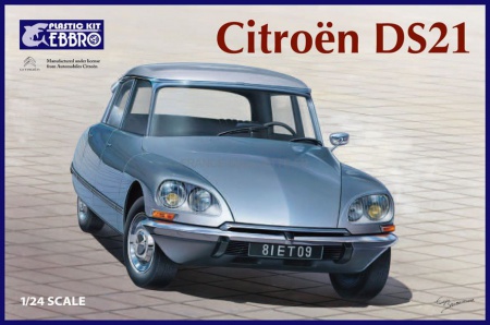 CITROEN DS 21 EBR25009 KIT A MONTER CONSTRUIRE VOITURE GRISE COLLER SYRACOM MODELISME ESLETTES ROUEN NORMANDIE