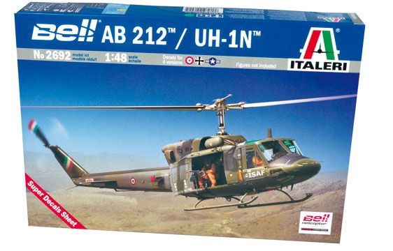 MAQUETTE ITALERI HELICOPTERE BELL AB212 2692 SYRACOM MODELISME ESLETTES ROUEN NORMANDIE