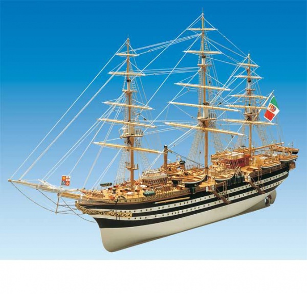 bateau maquette a construire bois AMERIGO VESPMUCCI syracom modelisme eslettes rouen normandie