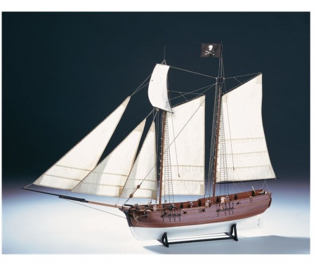 BATEAU MAQUETTE PIRATE AMATI AVENTURE B1446 SYRACOM MODELISME ESLETTES ROUEN NORMANDIE