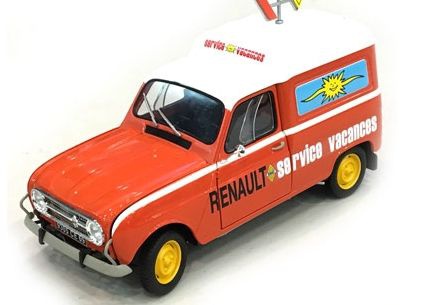 MAQUETTE TAMIYA A CONSTRUIRE RENAULT 4 L ROUGE SYRACOM MODELISME ESLETTES ROUEN NORMANDIE