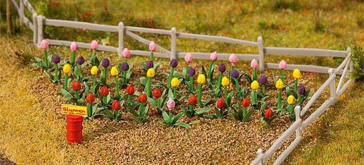 TULIPE 181262 FALLER HO DECORATION MAQUETTE TRAIN MODELISME ESLETTES ROUEN NORMANDIE