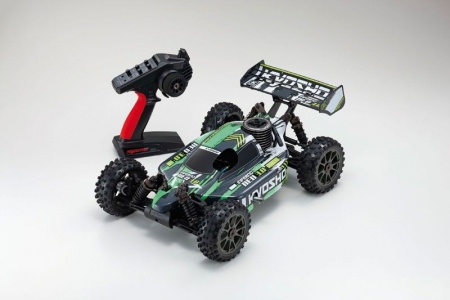VOITURE THERMIQUE KYOSHO INFERNO NEO T4 K33012T4 GREEN SYRACOM MODELISME ESLETTES ROUEN NORMANDIE
