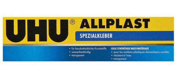 COLLE ALLPLAST UHU TRANSPARENT 48410 SYRACOM MODELISME ESLETTES ROUEN NORMANDIE