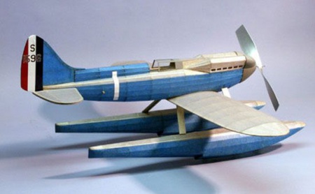 maquette  avion a construire dumas super marine s-6b 404 flotteur syracom modelisme eslettes rouen normandie