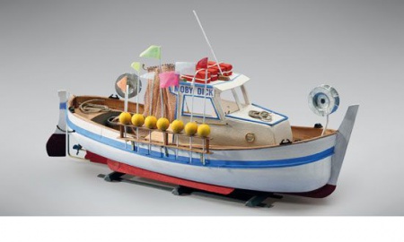 BATEAU MAQUETTE BOIS A CONSTRUIRE MINI MAMOLI MOBY DICK CONVIENT A UN ENFANT Z49MM72 SYRACOM MODELISME ESLETTES ROUEN NORMANDIE