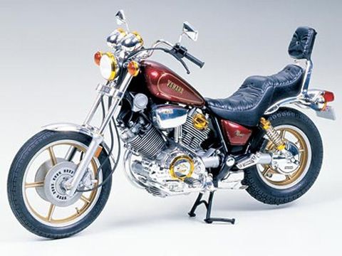 YAMAHA XV 1000 VIRAGO 14044 MAQUETTE TAMIYA SYRACOM MODELISME ESLETTES ROUEN NORMANDIE