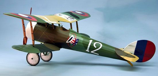 DUMAS NIEUPORT 28 AVION MAQUETTE BALSA A CONSTRUIRE S1251819