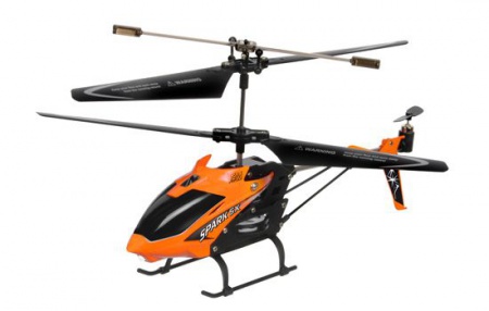 HELICOPTERE SPARK SX ORANGE ATTERISSAGE AUTOMATIQUE T5157OR SYRACOM MODELISME ESLETTES ROUEN NORMANDIE