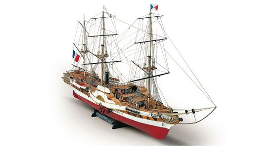 MAQUETTE BATEAU A CONSTRUIRE L'ORENOQUE MAMOLI Z49MV23