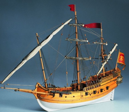 BATEAU MAQUETTE POLACCA AMATI VOILIER BOIS B1407 SYRACOM MODELISME ESLETTES ROUEN NORMANDIE