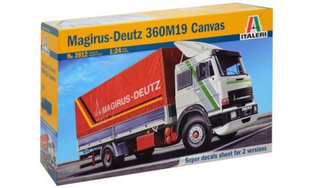 MAQUETTE CAMION A CONSTRUIRE MAGIRUS DEUTZ 360M19 CANVAS I3912 ITALERI SYRACOM MODELISME ESLETTES ROUEN NORMANDIE