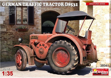 TRACTEUR GERMAN TRAFFIC TRACTOR D8532 6469041 MINIART SYRACOM MODELISME ESLETTES ROUEN NORMANDIE