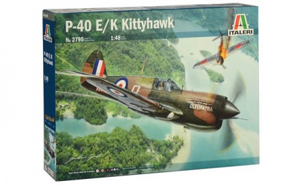 maquette italeri I2795 P-40E K KITTYHAWK AVION GUERRE MILITARIA KIT SYRACOM MODELISME ESLETTES ROUEN NORMANDIE