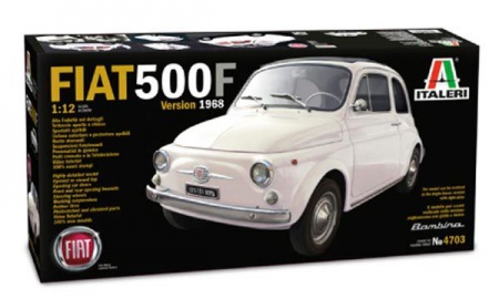 maquette a construire italeri fiat 500F VERSION 1968 syracom modélisme eslettes rouen normandie