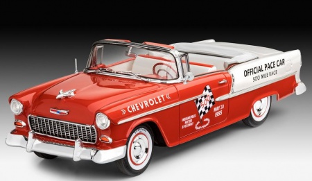 maquette voiture chevrolet revell 55 chevy indy pace car rouge 4009867686 syracom modelisme eslettes rouen normandie