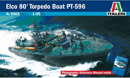 MAQUETTE BATEAU A CONSTRUIRE ITALERI ELCO 80 TORPEDO BOAT PT-596 I5602 SYRACOM MODELISME ESLETTES ROUEN NORMANDIE