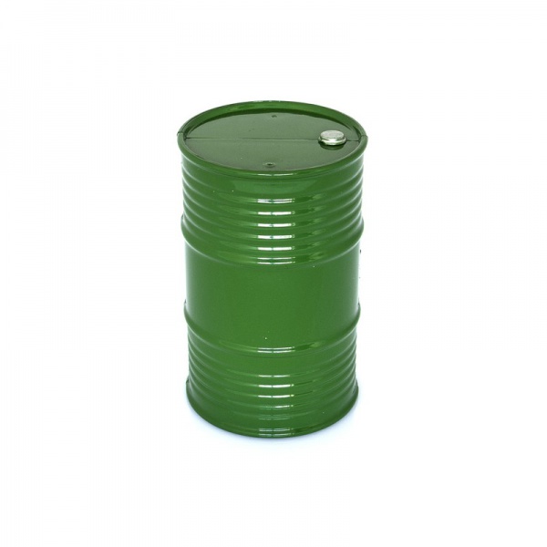 BIDON D\'HUILE EN PLASTIQUE VERT