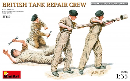 BRITISH TANK REPAIR CREW