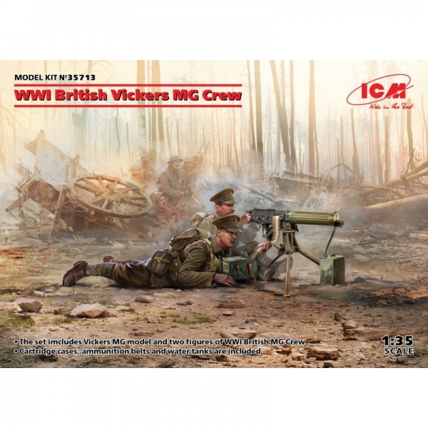 BRITISH VICKERS MG CREW