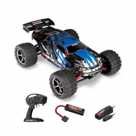 E-REVO 4X4 BRUSHLESS BLEU