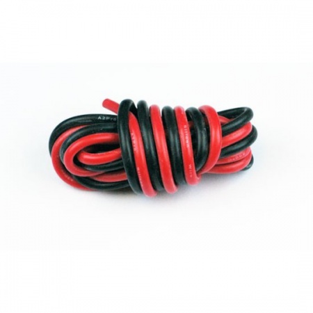 FIL SILICONE 2.12 MM2 ROUGE noir