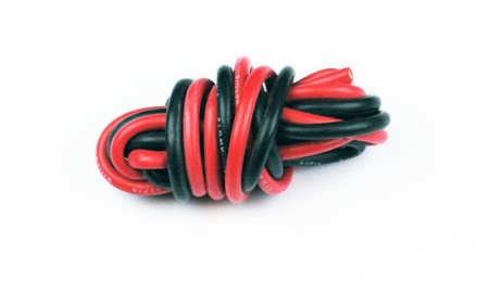FIL SILICONE 3.58 MM2 ROUGE noir