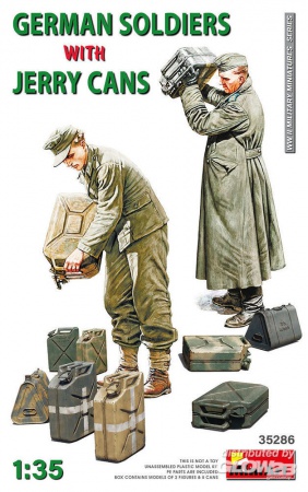 GERMAN SOLDIERS JERRY CANS